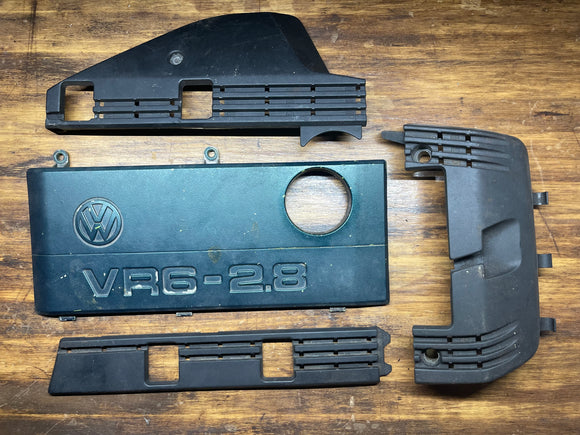 VW MK3 AAA 2.8L VR6 Engine Cover w/Wire Trim