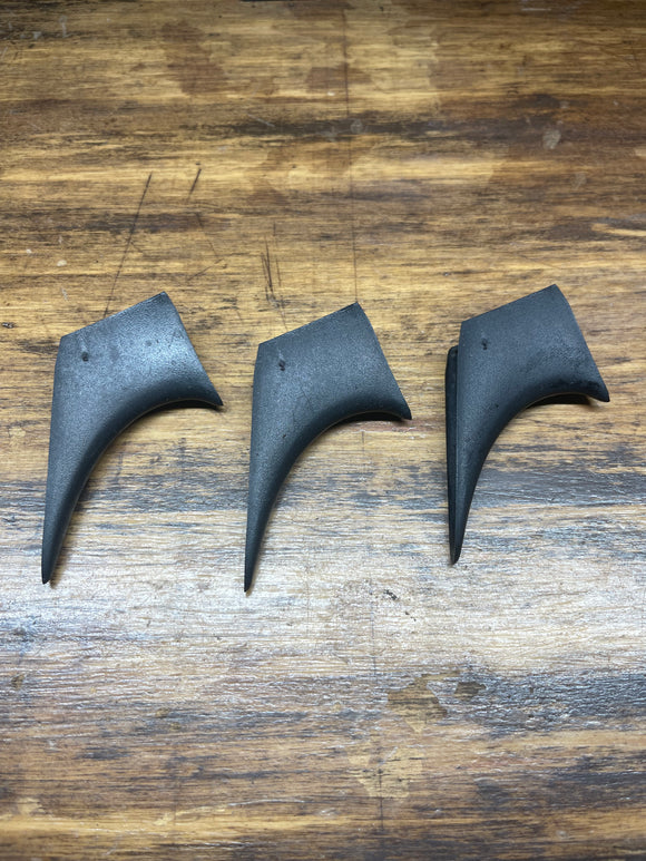 VW MK2 Big Bumper Fin Cover Caps